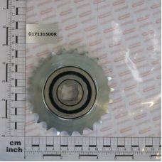 Зірочка Z-23 з обгінною муфтою під вал 20mm G17131500, Gaspardo 